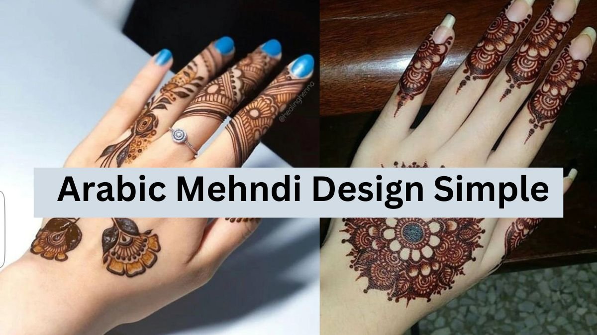Arabic Mehndi Design Simple