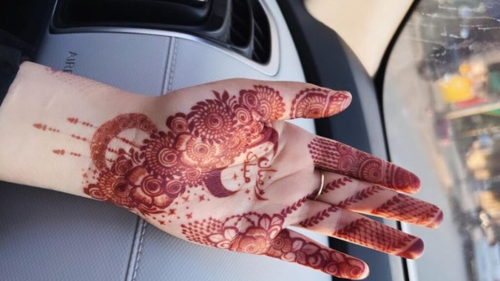easy mehndi design