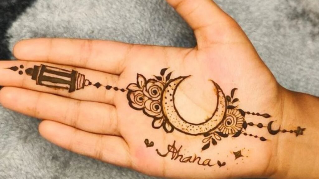 easy mehndi design