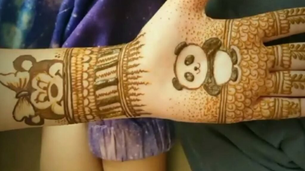 child mehndi design