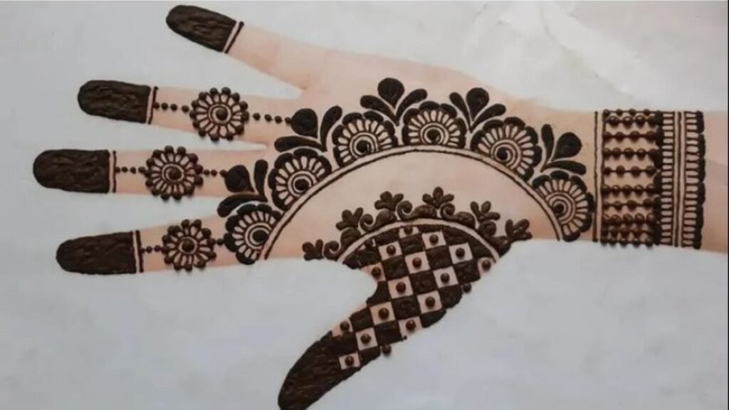 child mehndi design