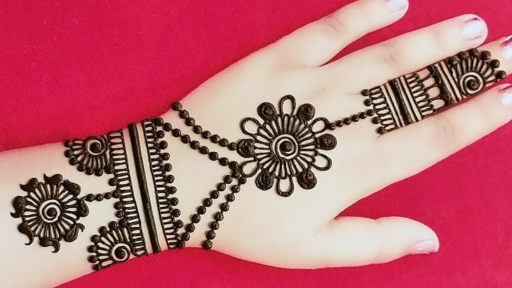 Mehndi Design Back Hand