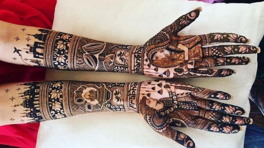 Simple Arabic Mehndi Design