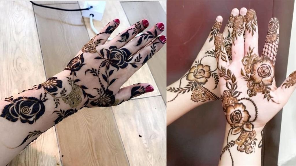 Simple Arabic Mehndi Design