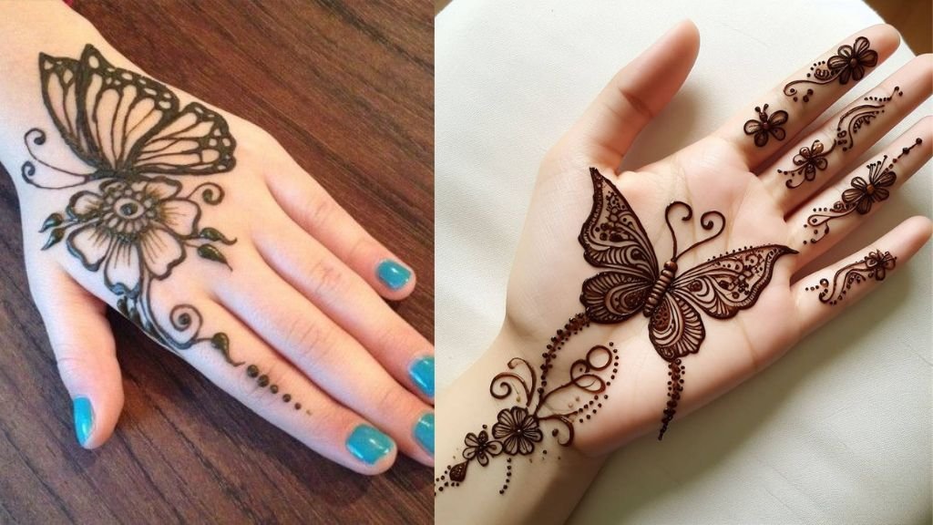 Simple Arabic Mehndi Design