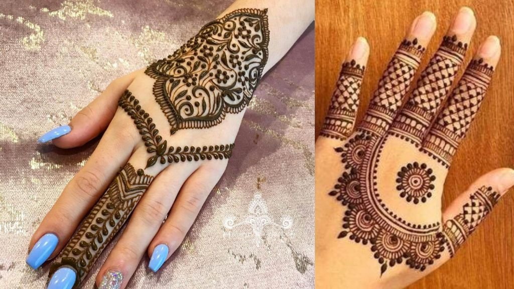 Simple Arabic Mehndi Design