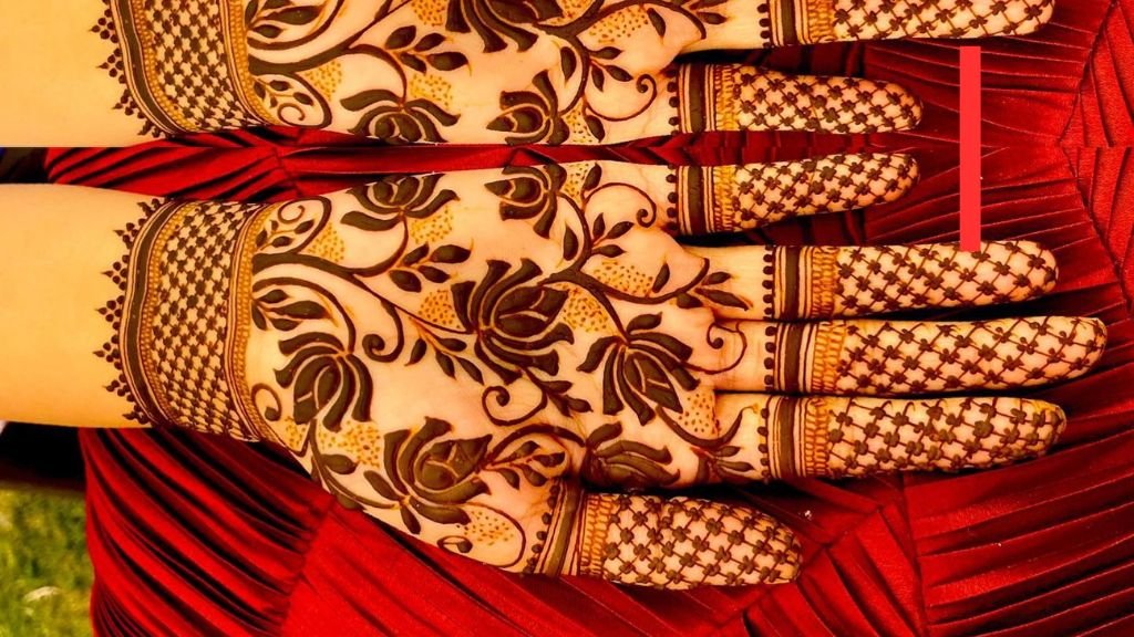 Simple Arabic Mehndi Design