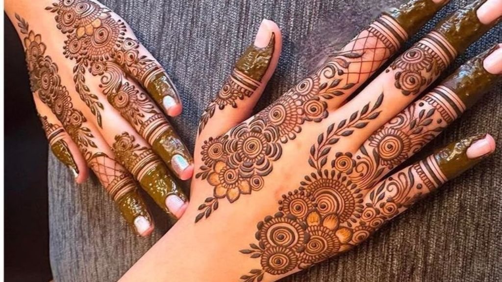 Modern Back Hand Mehndi Designs