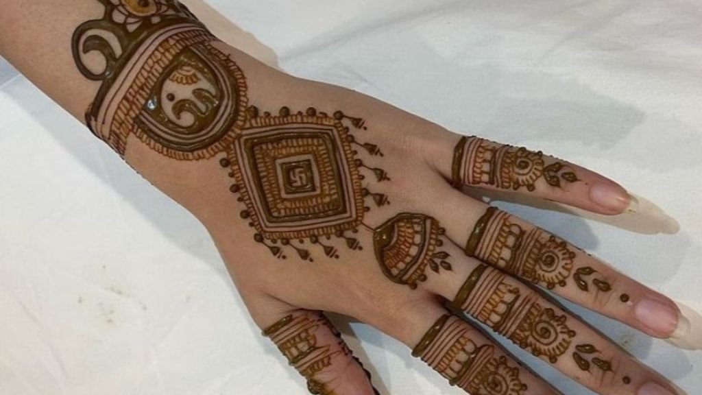 Mehendi Designs on Hand