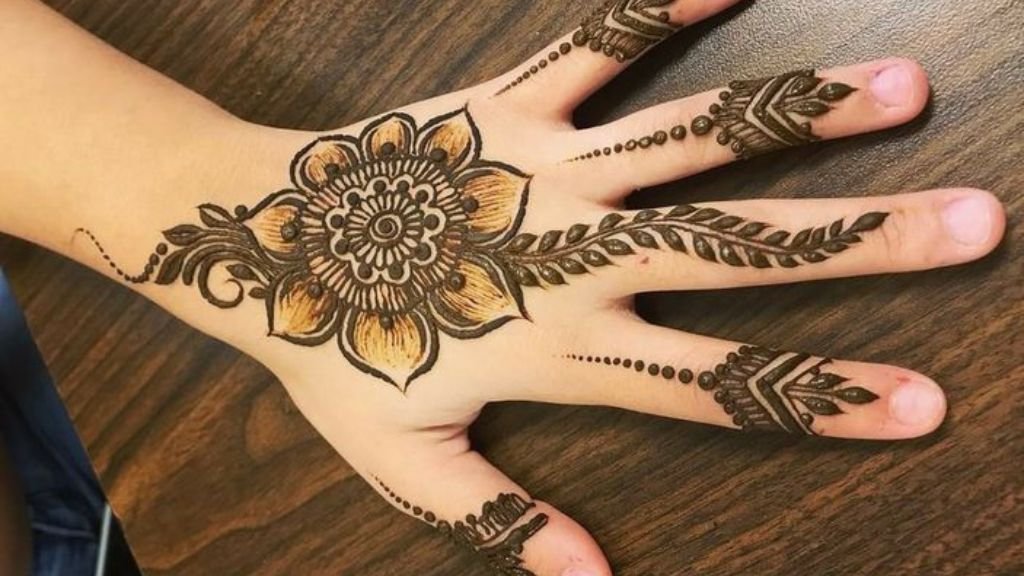 Mehendi Designs on Hand