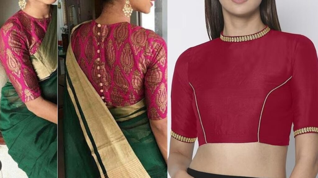 Silk Saree Blouse Design
