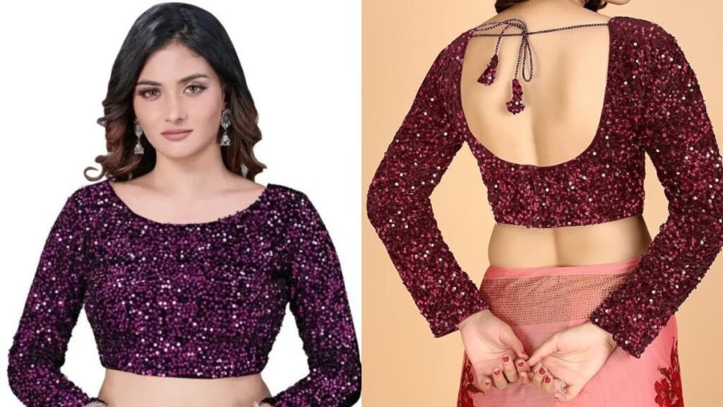 Silk Saree Blouse Design
