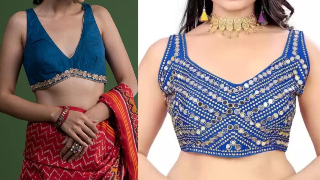 Silk Saree Blouse Design