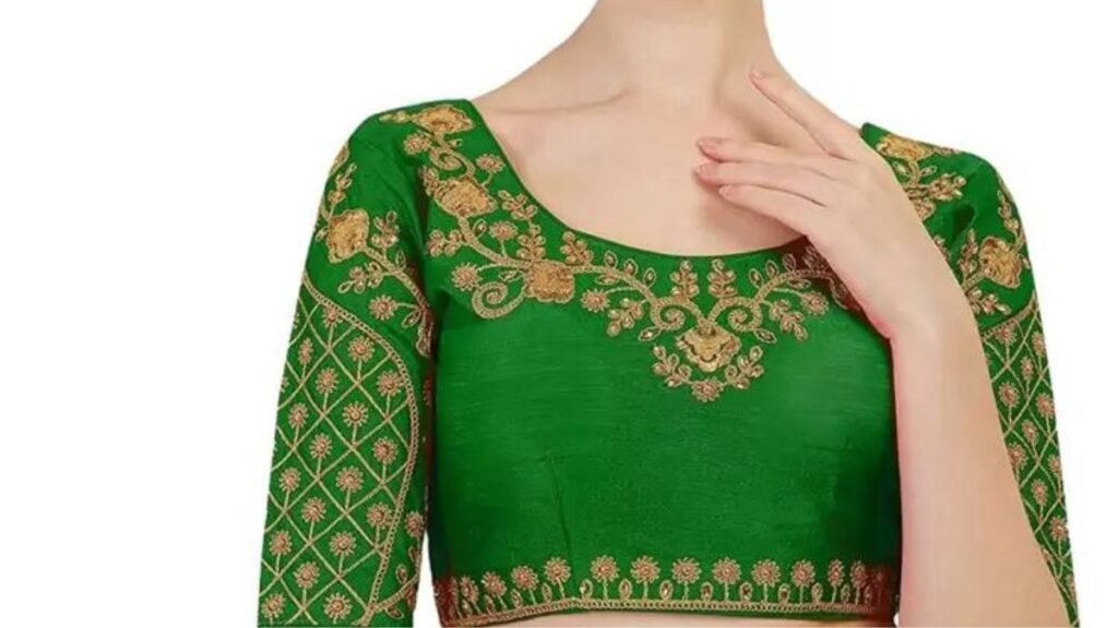 Silk Saree Blouse Design
