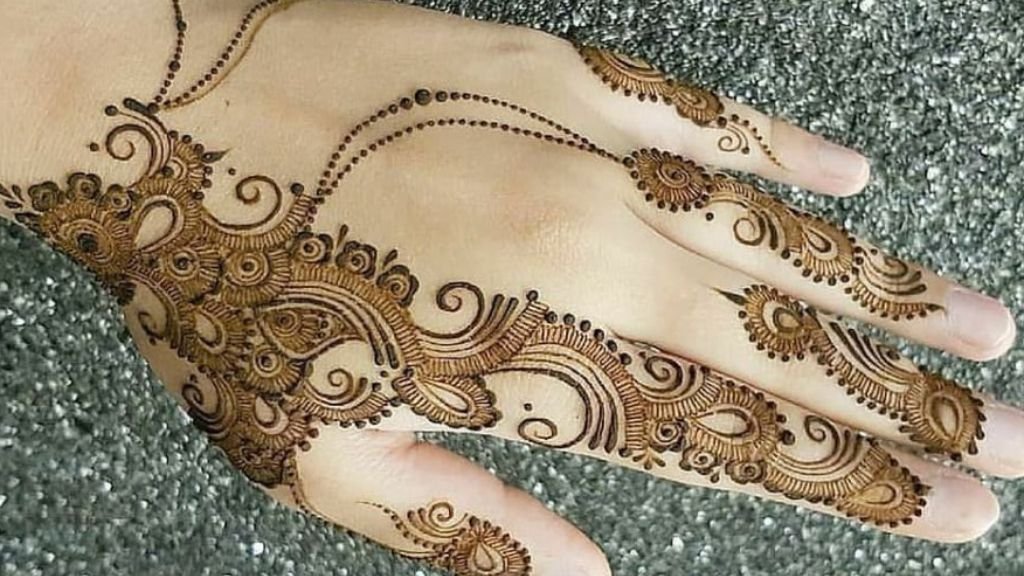 Mehendi Designs on Hand