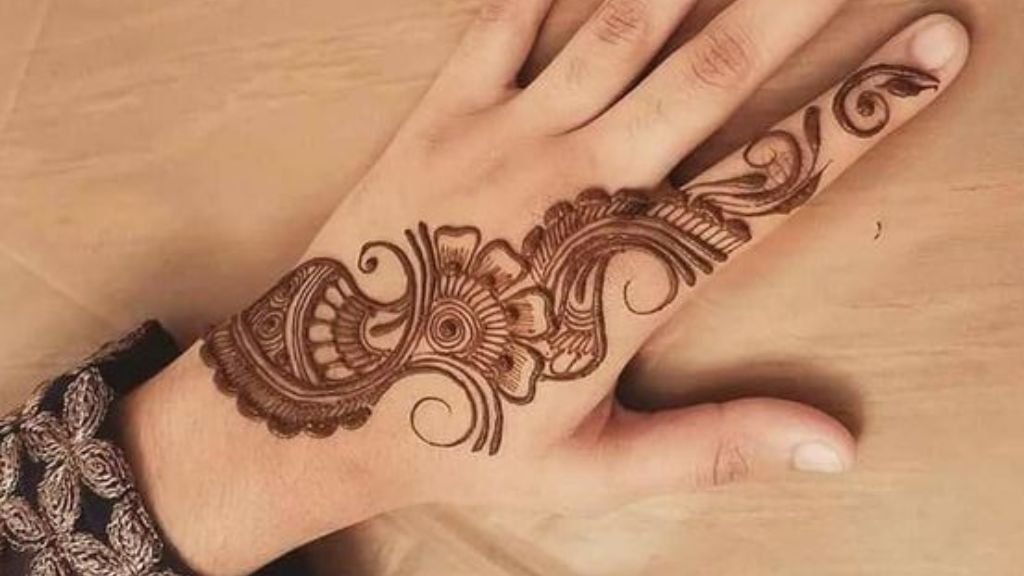 Mehendi Designs on Hand