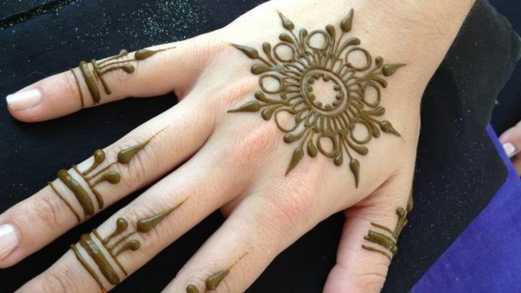 Mehendi Designs on Hand